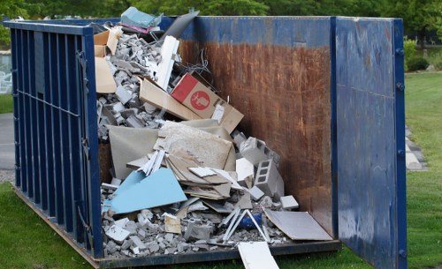 Recycling facilities for construction waste in Battersea