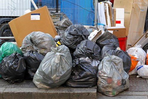 Satisfied customers using skip hire in Battersea